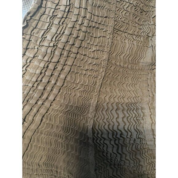 prada authentic Solid Black Textured Vintage Tank A Line Mini Dress 38 Xs - Picture 5 of 8